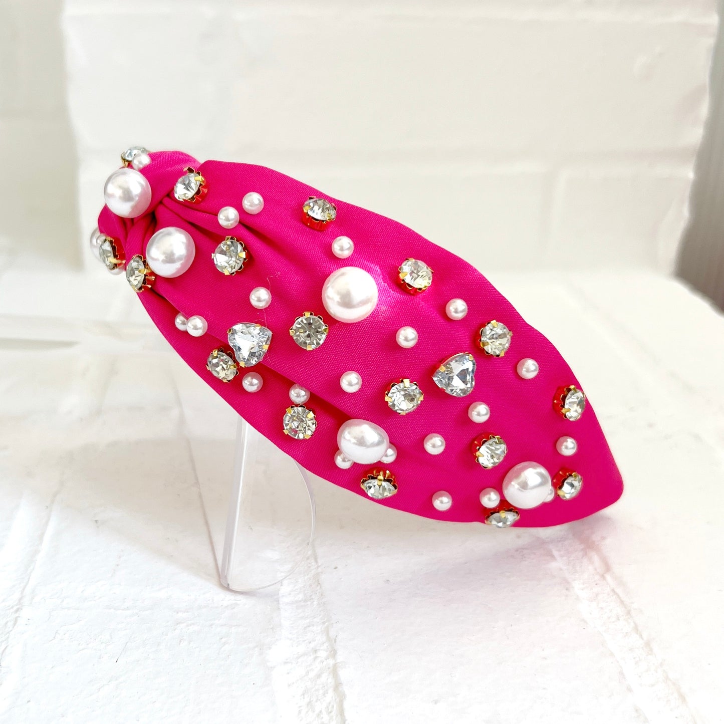 Hot Pink Sparkly Headband
