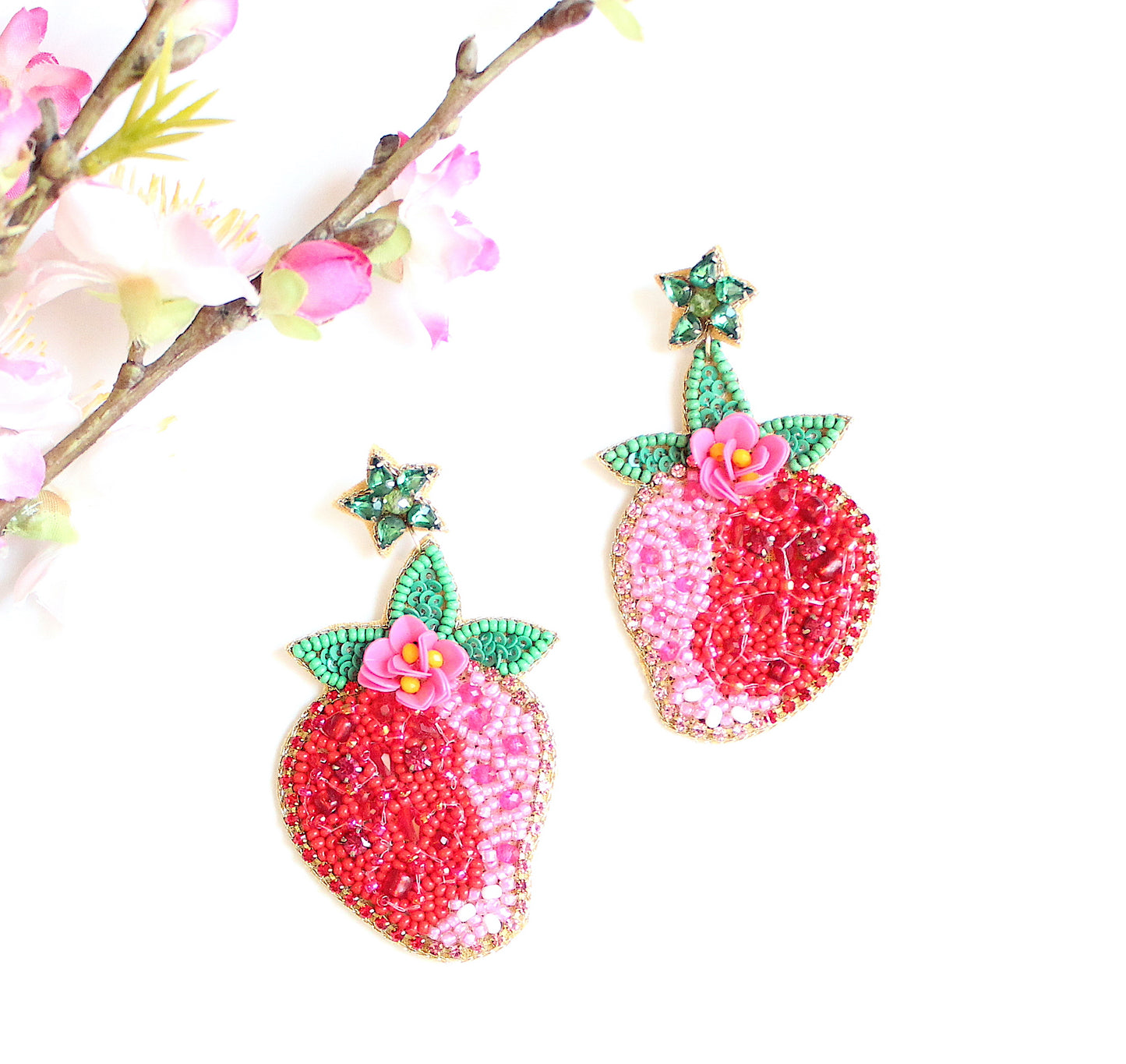 Strawberry Earrings