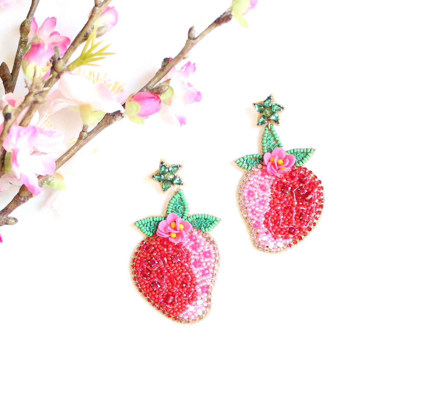 Strawberry Earrings