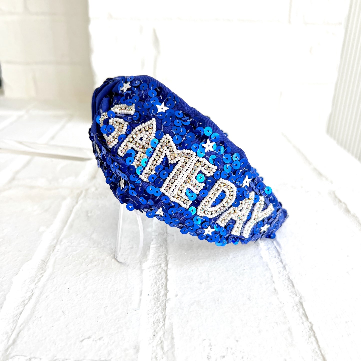 Sequin Game Day Headbands