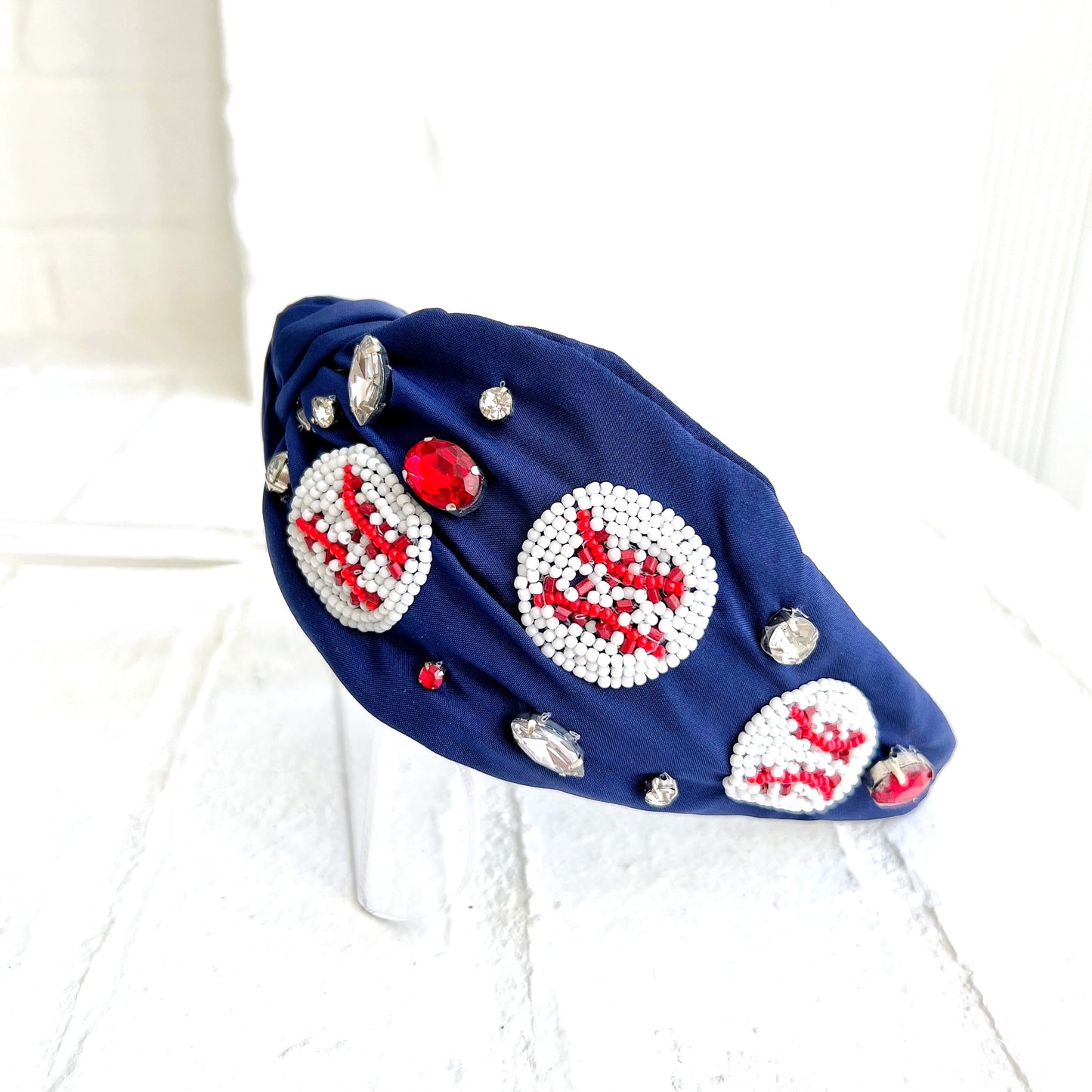 Beaded Baseball Headband