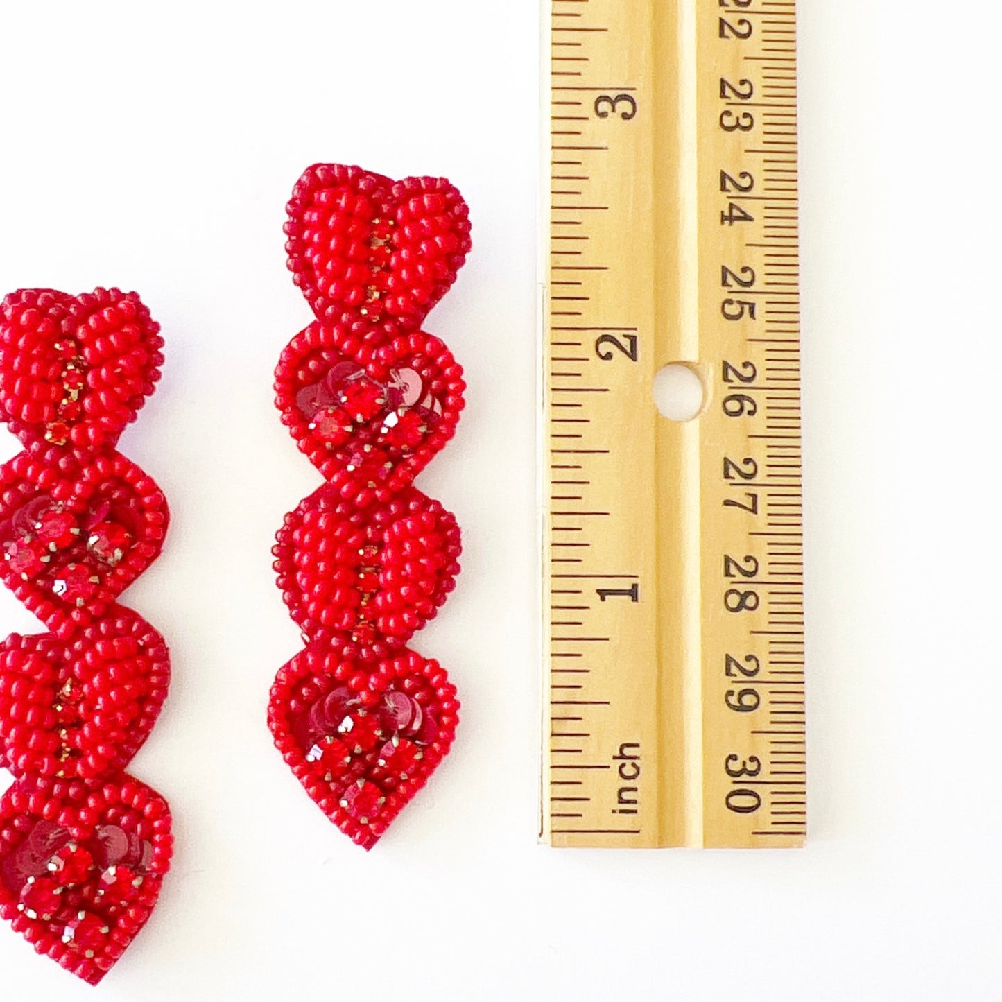 Stacked Heart Earrings