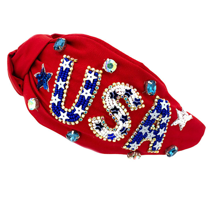 Patriotic USA Headband