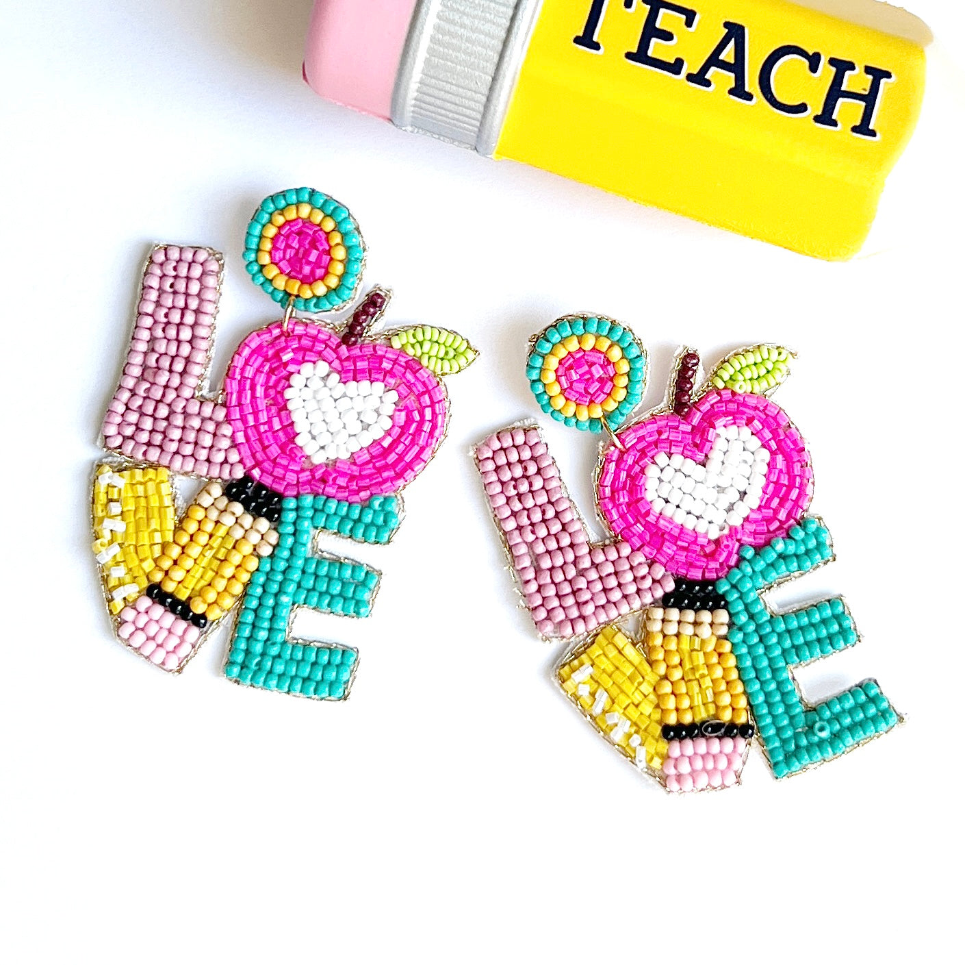 Teacher LOVE Earrings