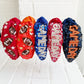 Sequin Game Day Football Headbands