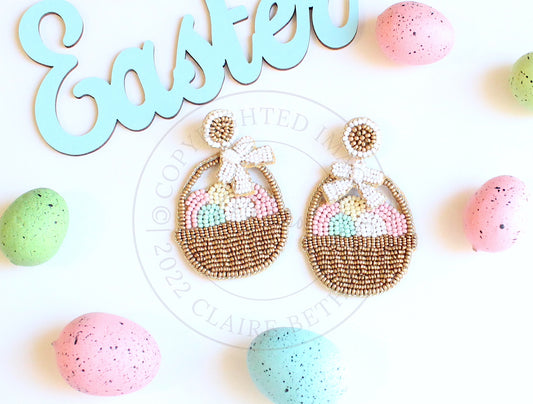 Easter Basket of Eggs