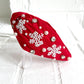 Red Snowflake Headband
