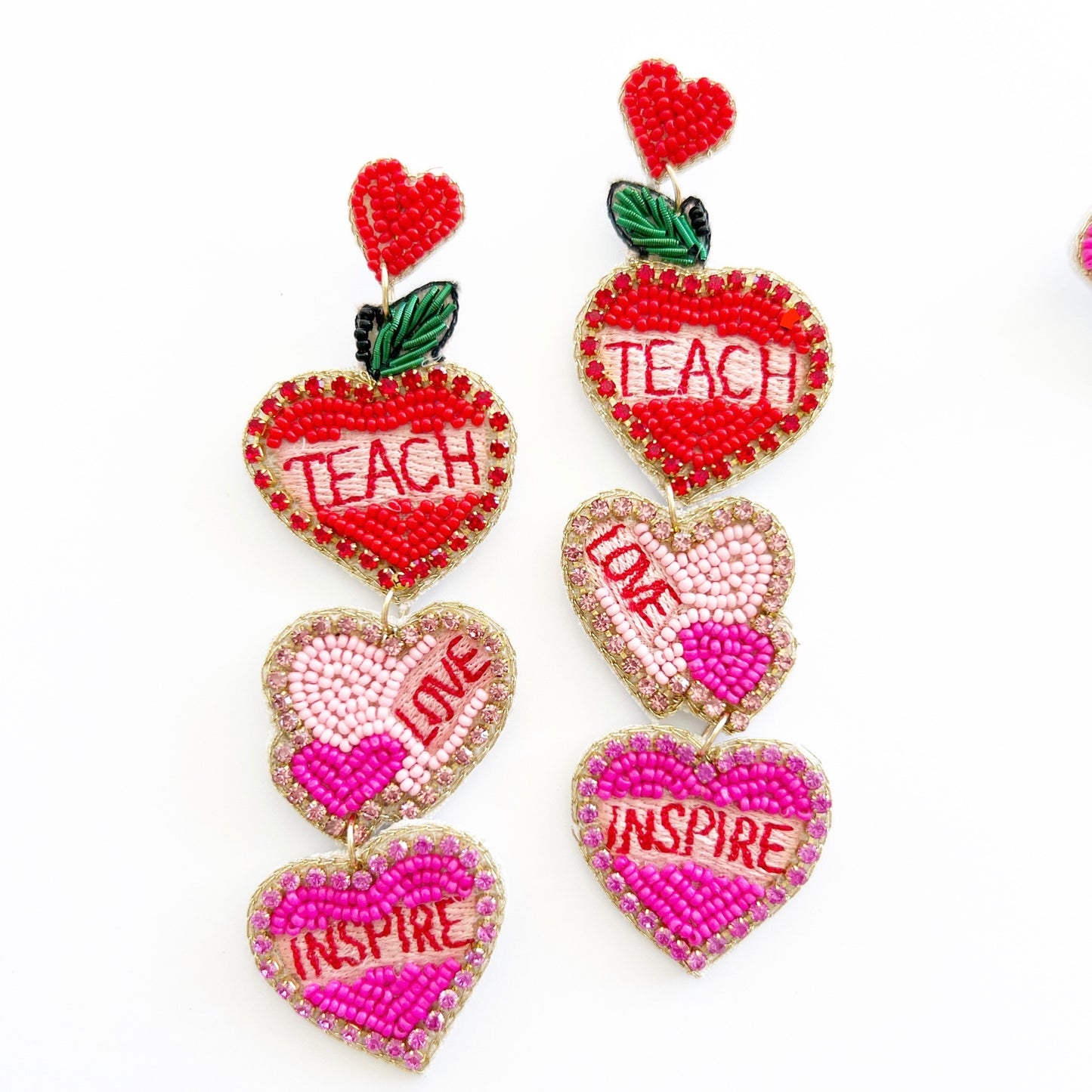 Teach Love Inspire Earrings