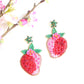 Strawberry Earrings