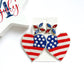 Patriotic Heart Earrings