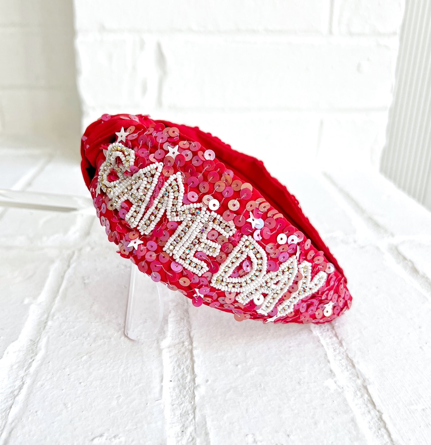 Sequin Game Day Headbands