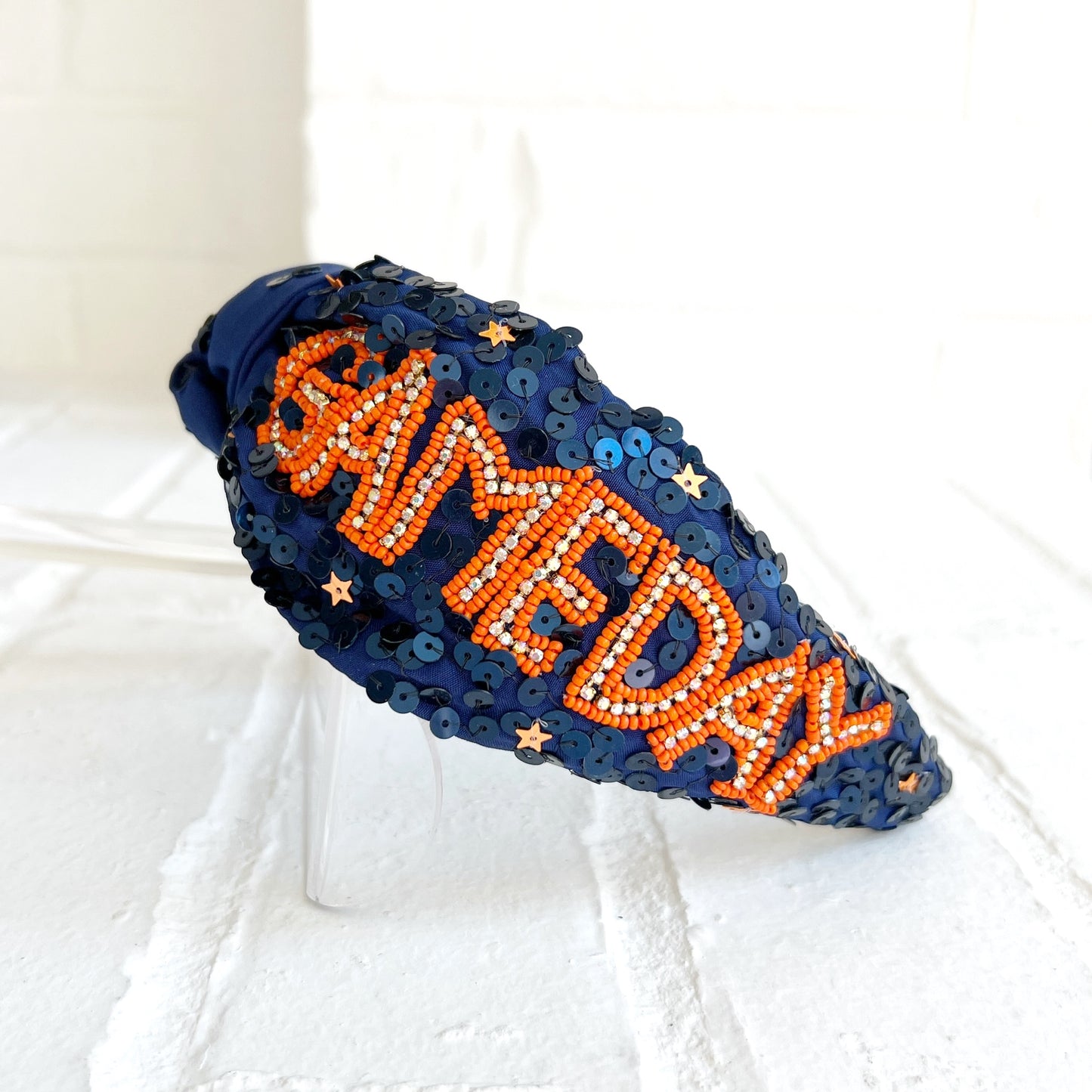 Sequin Game Day Headbands
