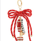 Game Day Bag Charm / Keychain - Red White