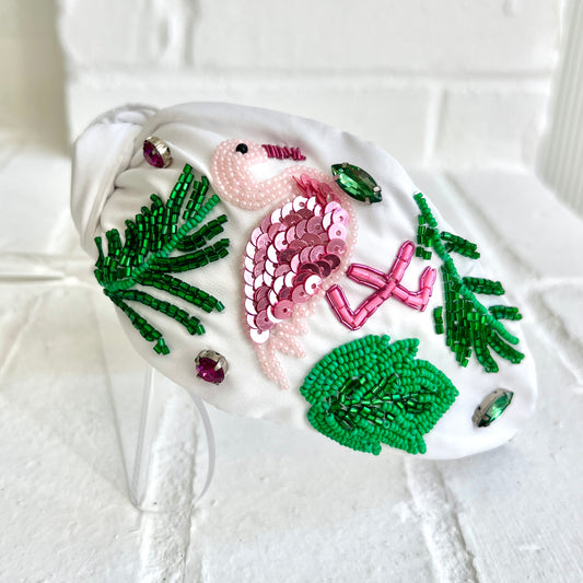 Pink Flamingo Headband