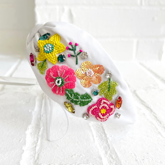 Colorful Floral Headband