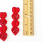 Stacked Heart Earrings