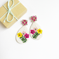 Floral Teardrop Earrings