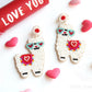 Llama Love Earrings