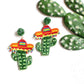 Fiesta Cactus Earrings
