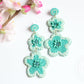 Pastel Floral Earrings