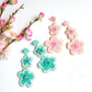 Pastel Floral Earrings