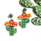 Fiesta Cactus Earrings