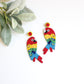 Parrot Beaded Earrings