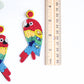 Parrot Beaded Earrings