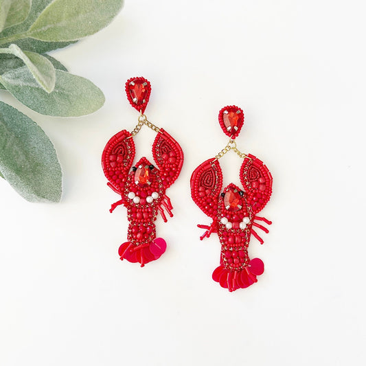Lobster / Crawfish Earrings