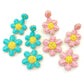 Stacked Daisy Earrings