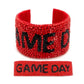 Beaded Game Day Cuff