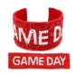 Beaded Game Day Cuff